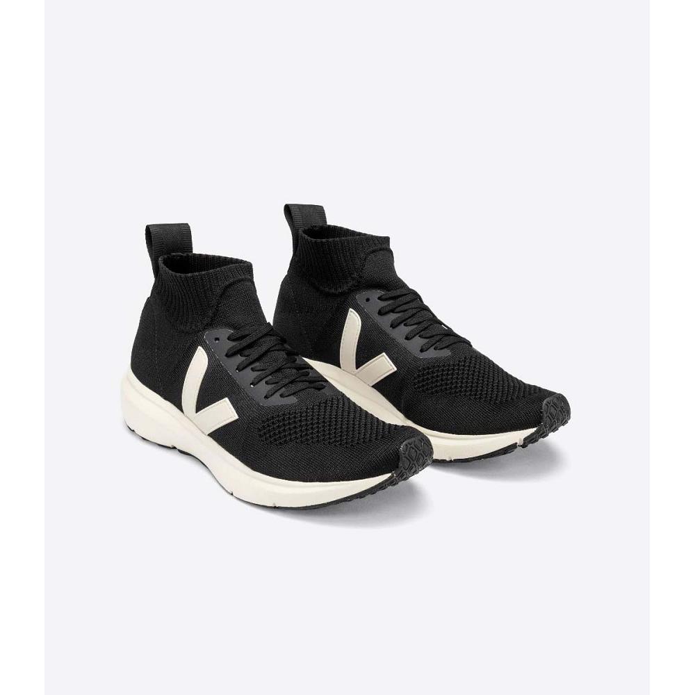 Veja V-KNIT RICK OWENS MID Schoenen Heren Zwart | BE 288AHK